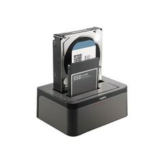ELECOM HDD Case / 3.5-inch HDD & 2.5-inch HDD + SSD / 2-Bay / Duplicator / USB 3.0 / Software Included / Error Skip Function LGB-2BDPU3ES