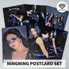 aespa ウィンター WINTER Whiplash Speed ver ポストカード 6種コンプ