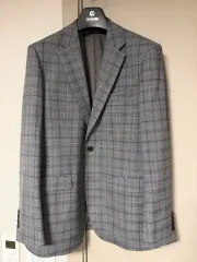 (新品) レノマ メンズ グレー スーツ セット (105/32)