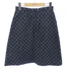 グッチ GUCCI ウォッシュド オーガニックデニムスカート 651415 XDBLL スカートのサムネイル