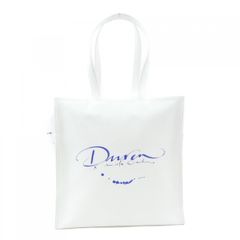 美品】DUREN デューレン アルミホイルレザー 2WAY ワンハンドルバッグ