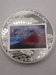 クック諸島 2014年 日本の世界遺産 −四季の煌めき− 純銀製 1オンス