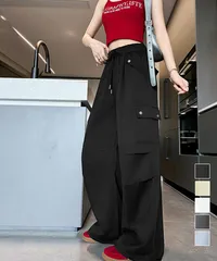 カーゴパンツ レディースストレートパンツ