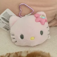 サンリオ 日本 正規品 新品 ピンク カオハナ HELLO KITTY キーホルダー マスコット ミラー