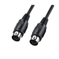 〔5個セット〕 サンワサプライ MIDIケーブル KB-MID01-18KX5