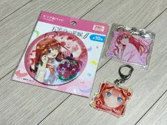 五等分の花嫁 斎宮 宗 アクリルキーホルダー 缶バッジ 3種セット