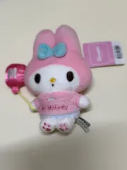 サンリオ正規品 / My Melody(マイメロディ) パーティー バッグ걸이 キーホルダー / 約 16cm
