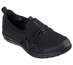 スケッチャーズ レディース シューズ サンダル Skechers Arch Fit Flex Sporty Days Womenshoes Black ブラック