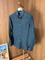 ポロラルフローレン ブラックウォッチ ポプリンシャツ (95 100)