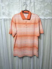 ナイキ ゴルフ ストライプ 半袖 ポロシャツ