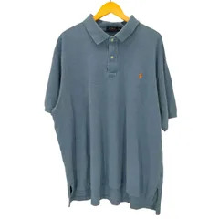 ポロラルフローレン POLO RALPH LAUREN BIG ポニー刺繍 鹿の子 S/S ポロ シャツ ビックサイズ メンズ  3XB