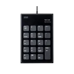 サンワサプライ 静音USBテンキー NT-23UBK