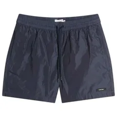 カルバンクライン メンズ 水着 ハーフパンツ・ショーツ ショートパンツ Calvin Klein Medium Drawstring Swim Shorts Blue ブルー