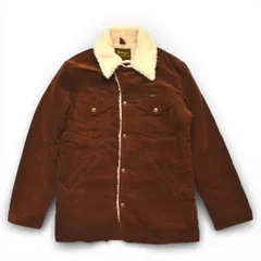Wrangler ラングラー コーデュロイ ボア ランチコート WRANGE COAT 裏ボア 防寒 ジャケット サイズL ブラウン