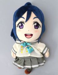 中古】ぬいぐるみ ボーダーシャツとデニムパンツ おでかけぬいぐるみ