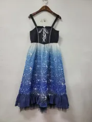 axes femme ディズニー ブルー グラデーション 人魚 ONE PIECE