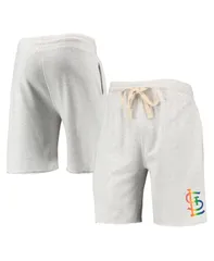 コンセプツ スポーツ メンズ ボトムス ハーフパンツ・ショーツ パイル ショートパンツ ロゴ Conceptsport Mens Oatmeal St Louis Cardinals Mainstream Logo Terry TriBlend Shorts