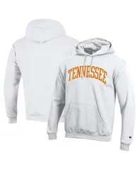 チャンピオン メンズ アウター パーカー・スウェット Tシャツ フリース Champion Mens Whitennessee Volunteers Basic Arch Fleece Pullover Hoodie White ホワイト