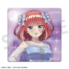 【新品/公式】五等分の花嫁*_スクエア缶バッジ 中野二乃 公式グッズ colleize