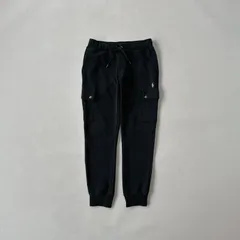【現行・極美品】ポロ ラルフローレン スウェット カーゴパンツ 黒 QRタグ S相当
