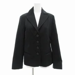 ヒューゴボス HUGO BOSS テーラードジャケット 4B 総裏地 黒 ブラック /FF ■GY09のサムネイル