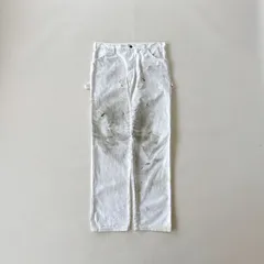 【一点物】Dickies×Sherwin-Williams リアルペイント ペインターパンツ 白 W36