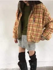 ブリード チェック リバーシブル アウター