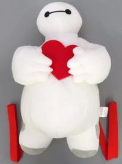 [중고] 가방 베이 맥스 하트를 꽉 봉제 인형 배낭 [디즈니]