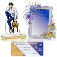 【中古】アクリルスタンド・アクリルパネル リヴァイ・アッカーマン(向日葵ver.) ビッグジオラマアクリルフィギュア 「進撃の巨人」