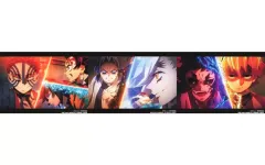 【中古】ポストカード 集合 蛇腹ポストカードセット～決戦編～ 「劇場版 鬼滅の刃 無限城編 第一章 猗窩座再来」 第10弾 来場御礼入場者特典