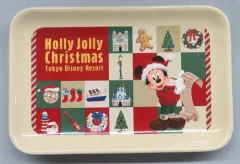 【中古】皿・ボウル ミッキーマウス スーベニアプレート 「ディズニー・クリスマス2025」 東京ディズニーリゾート限定