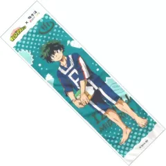 【中古】タオル・手ぬぐい 緑谷出久 マフラータオル A 「僕のヒーローアカデミア×極楽湯・RAKU SPA 第2弾 極楽の更に向こうへ! PLUS ULSPA」 ヒロアカプラスセット購入特典