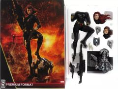 【中古】フィギュア ブラック・ウィドウ 「マーベル・コミック」 プレミアム・フォーマット・フィギュア