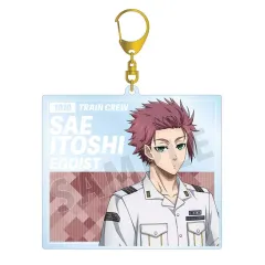 【新品】キーホルダー [新品] 糸師冴 描き下ろし 駅員ver. BIGアクリルキーホルダー 「TVアニメ ブルーロック」