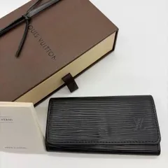 ✨美品✨LOUIS VUITTON ルイヴィトン ミュルティクレ4キーケース 4連 エピ 黒 101-3