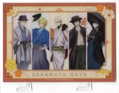 【中古】アクリルスタンド・アクリルパネル 集合 A4アクリルパネル 「SAKAMOTO DAYS ラッキー缶バッジBOX」 ラッキーエンド賞