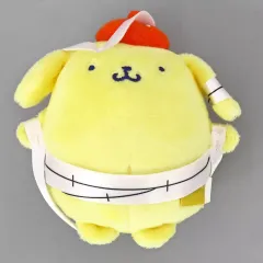 【中古】ぬいぐるみマスコット・ぬいぐるみバッジ ポムポムプリン いちご新聞620号コラボレーションマスコット1 「サンリオキャラクターズ」