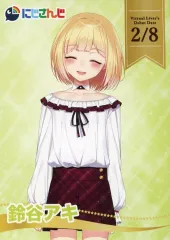 【中古】キャラカード 鈴谷アキ ライバーカード 「バーチャルYouTuber にじさんじ」 コトブキヤショップ限定 ライバーカード配布キャンペーン第7弾