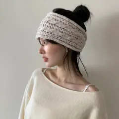 ニット ケーブル編み ヘアバンド まとめ売り