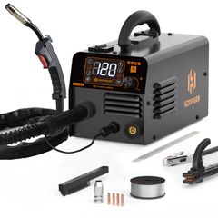 新品】HITBOX 溶接機 半自動溶接機 最大200A大電流 100V/200V兼用 一台
