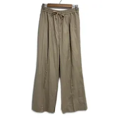 ADORE(アドーア) パンツ サイズ38 M レディース クリアツイルパンツ 531-4230608 ベージュ フルレングス/ウエストゴム