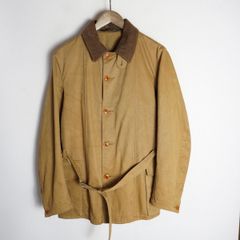 美品 cantate ハンティングジャケット 46 オレンジ