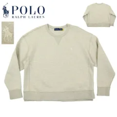 【B3763】【新品同様】【ビッグサイズXL】POLO RALPH LAUREN ポロラルフローレン 前Vスウェット トレーナー ポニー刺繍
