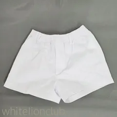 体操服 短パン 小学生 スクールパンツ ランスポーツ ショートパンツ 白 130cm 130921