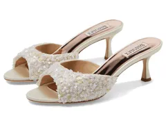 バッジェリーミシュカ レディース シューズ ヒール Badgley Mischka Candie Ivory アイボリー