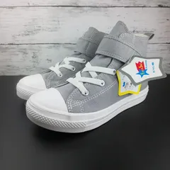 CONVERSE CHILD ALL STAR LIGHT V-1 HI コンバース チャイルド オールスター ライト ブイ-1 ハイ グレー 21cm キッズ スニーカー 32716237 L07645