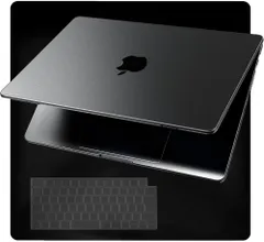 EooCoo [2025 MacBook Air 13 インチ M4 M3 M2用ケース 超薄型アーマー] 対応A3240 A3113 A2681 20262025 2024 2022 、[100% マッチミッドナイトMacBook Air 13.6] [指