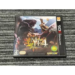 任天堂 3DS ソフト モンスターハンター 4 ケース付き