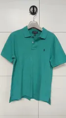 ポロ ラルフローレン PKカラーTシャツ ミント色 半袖 Lサイズ 14-16歳