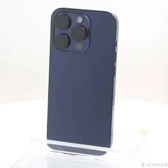 ソフマップ 〔中古品〕 iPhone15 Pro 128GB ブルーチタニウム MTUA3J／A SIMフリー【371】